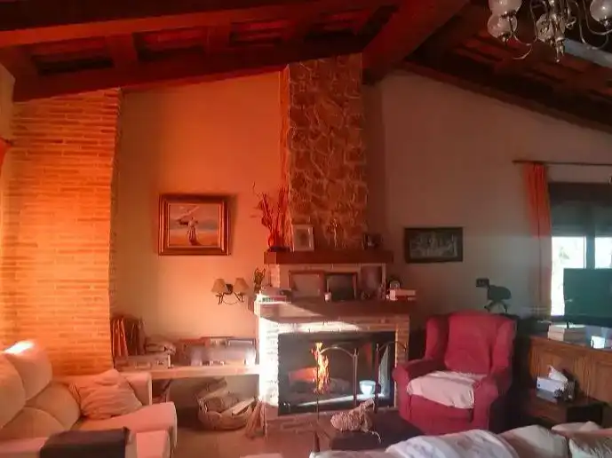 Sala de estar de Casa o chalet en venta en Yeste con Aire acondicionado, Jardín privado y Piscina