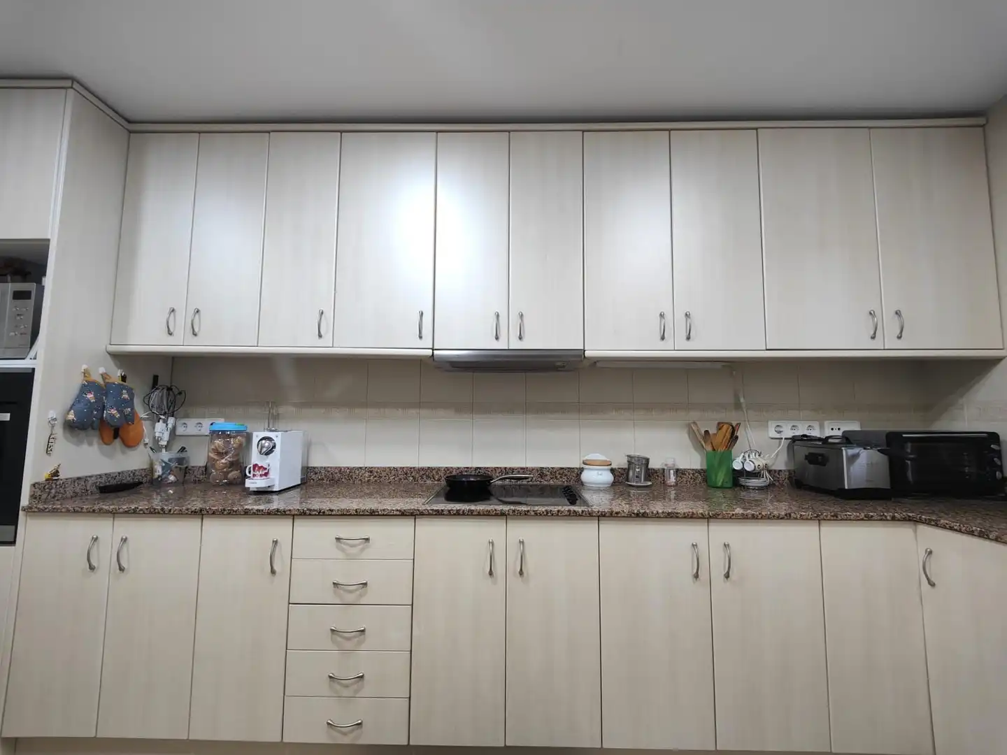 Cocina de Casa o chalet en venta en Cunit con Calefacción, Jardín privado y Terraza
