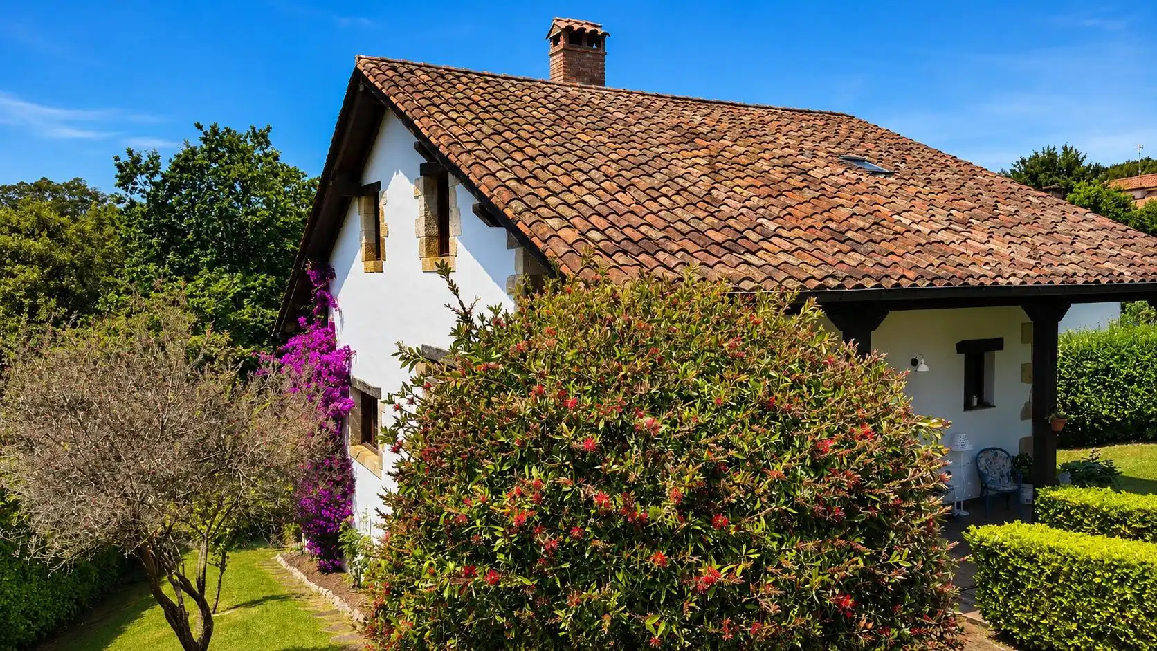 Vista exterior de Casa o chalet en venta en Ruiloba con Calefacción, Jardín privado y Terraza