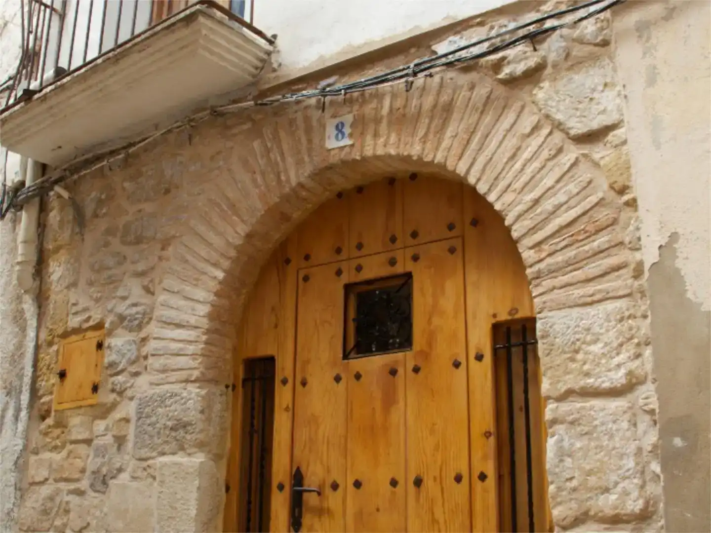 Casa adosada en venda en Valdealgorfa amb Aire condicionat, Parquet i Moblat