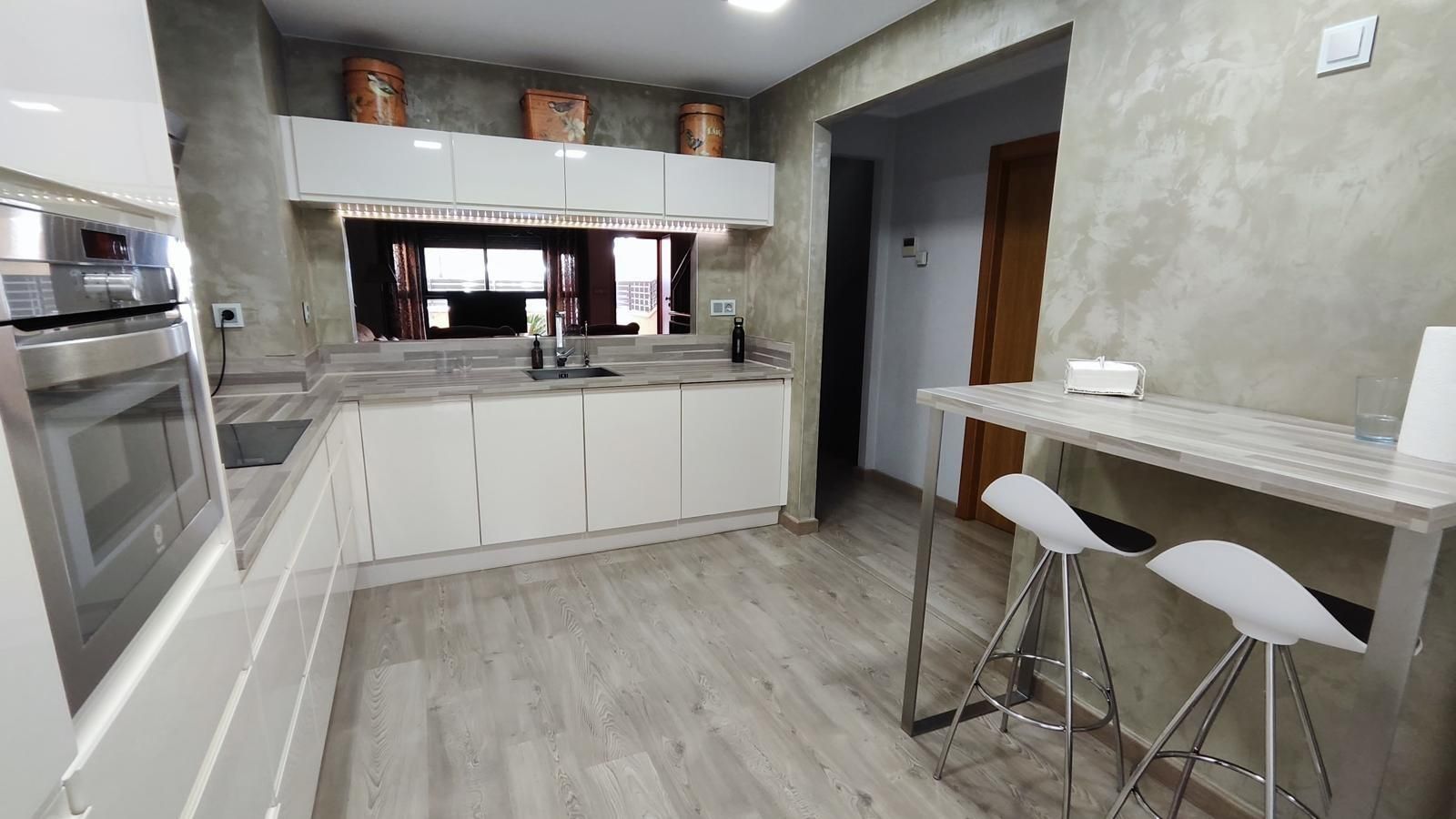 Cocina de Casa o chalet de alquiler en Elche / Elx con Aire acondicionado, Calefacción y Terraza