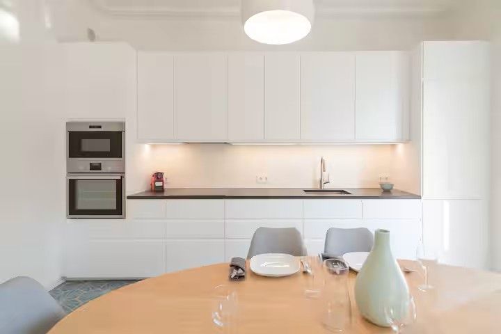 Kitchen of Flat to rent in Santander  with Air Conditioner, Heating and Furnished