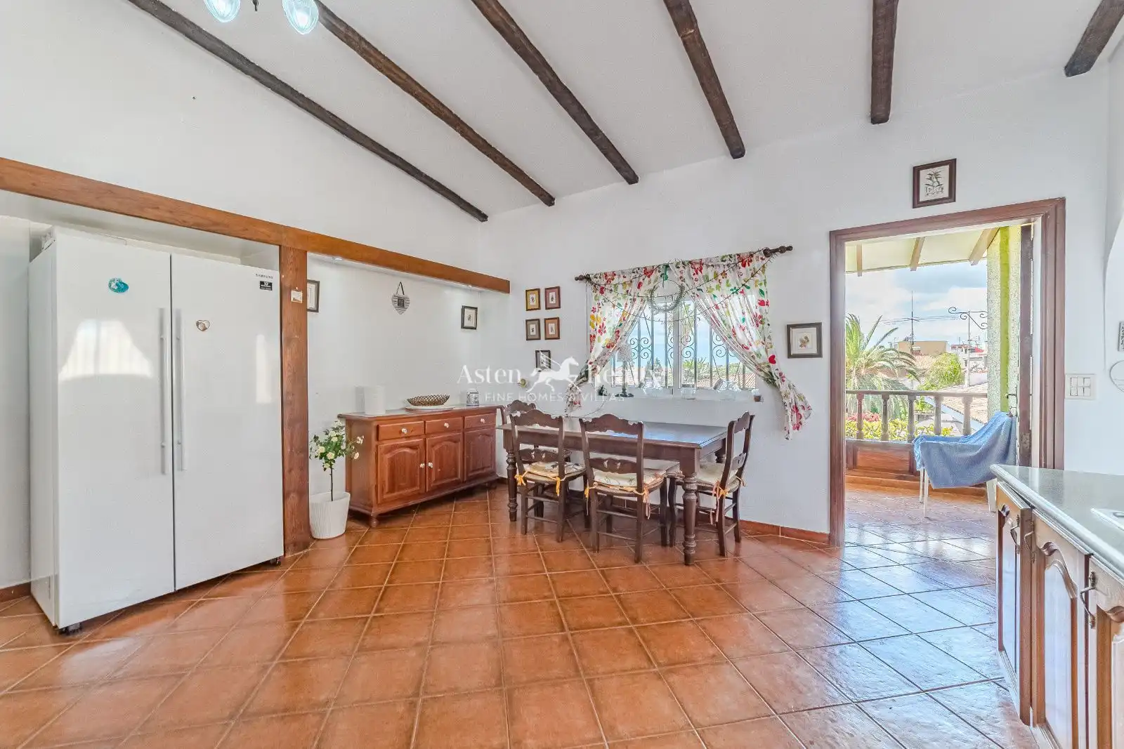 Dining room of Houses for sale in San Cristóbal de la Laguna  with Terrace, Furnished and Alarm