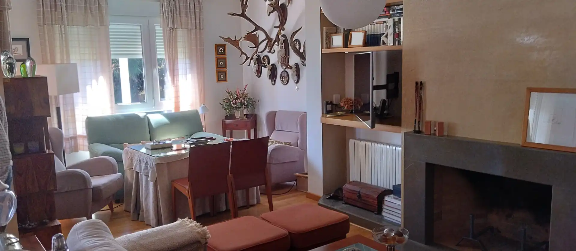 Wohnzimmer von Haus oder Chalet zum Verkauf in Córdoba mit Klimaanlage, Heizung und Privatgarten