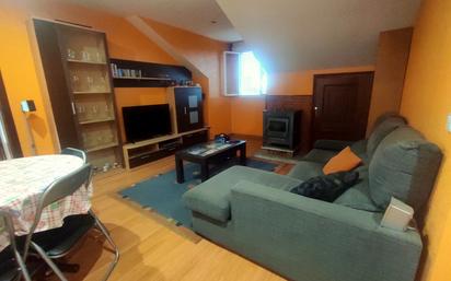 Living room of Attic for sale in Vilagarcía de Arousa