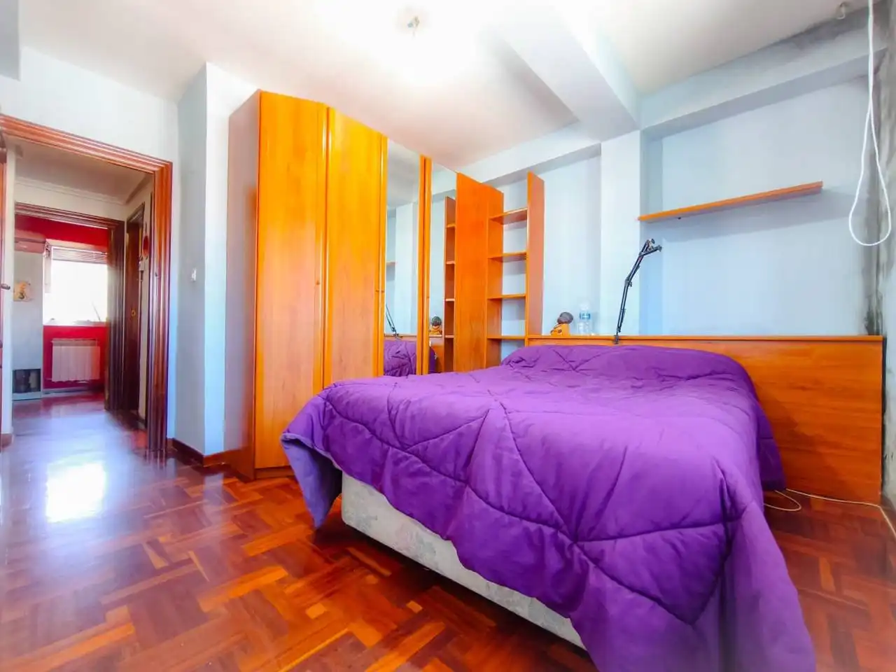 Bedroom of Apartments for sale in Burgos  with Heating, Parquet flooring and Terrace
