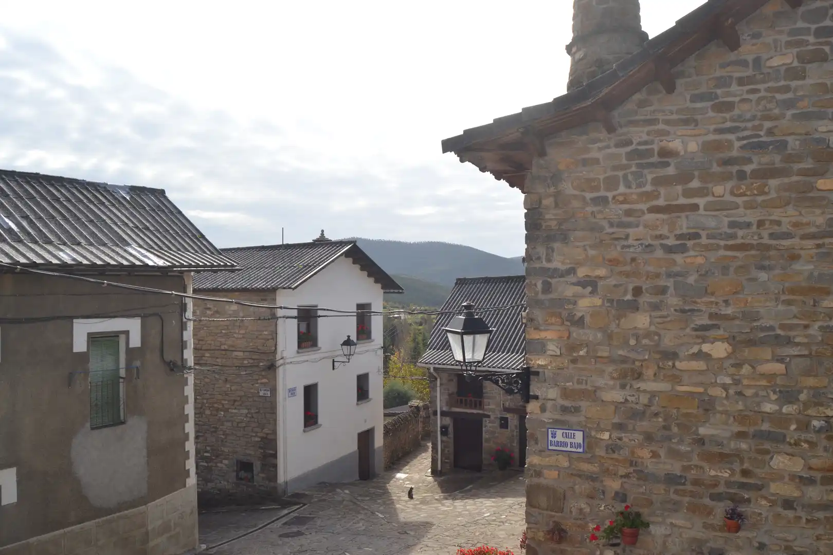 Vista exterior de Casa o chalet en venta en Aisa con Balcón