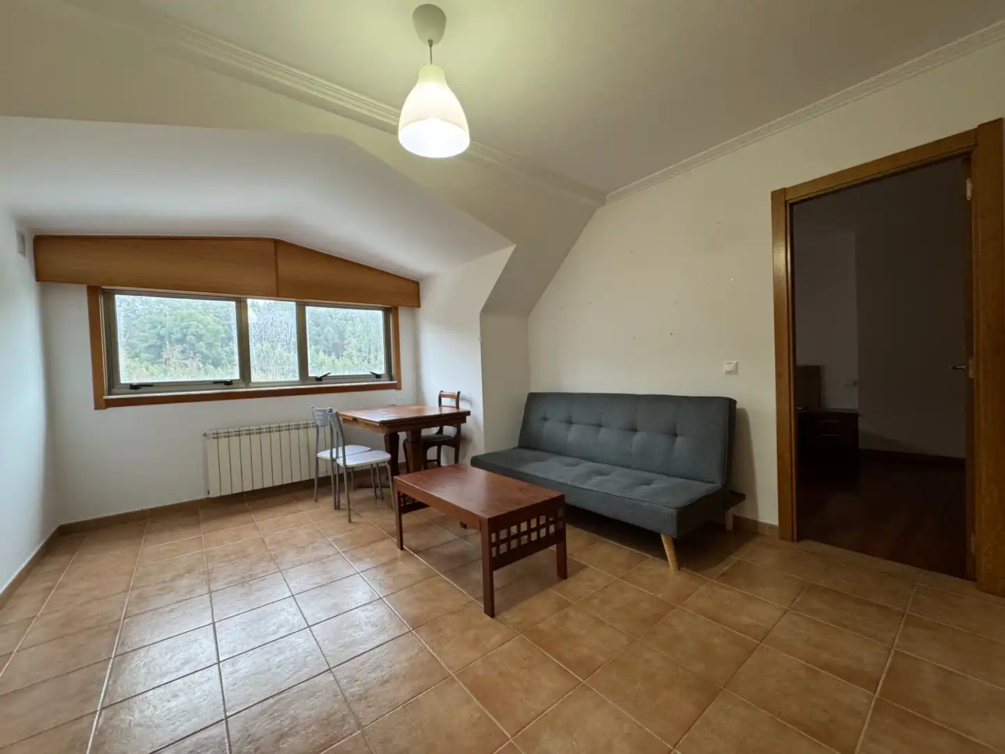 Living room of Flat for rent in Ames  with Heating, Storage room and Furnished