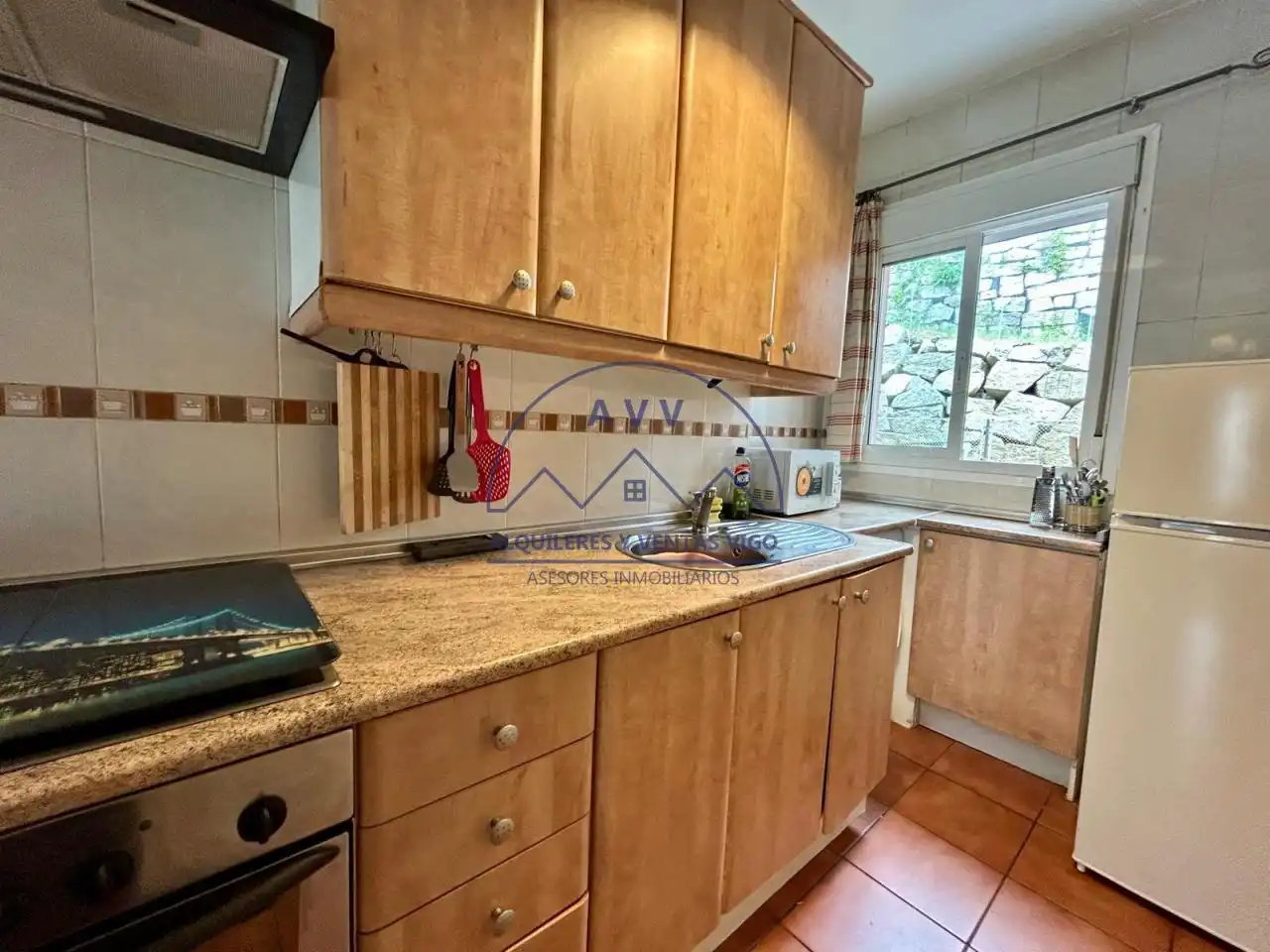 Küche von Wohnung zum Verkauf in Vigo  mit Heizung und Möbliert