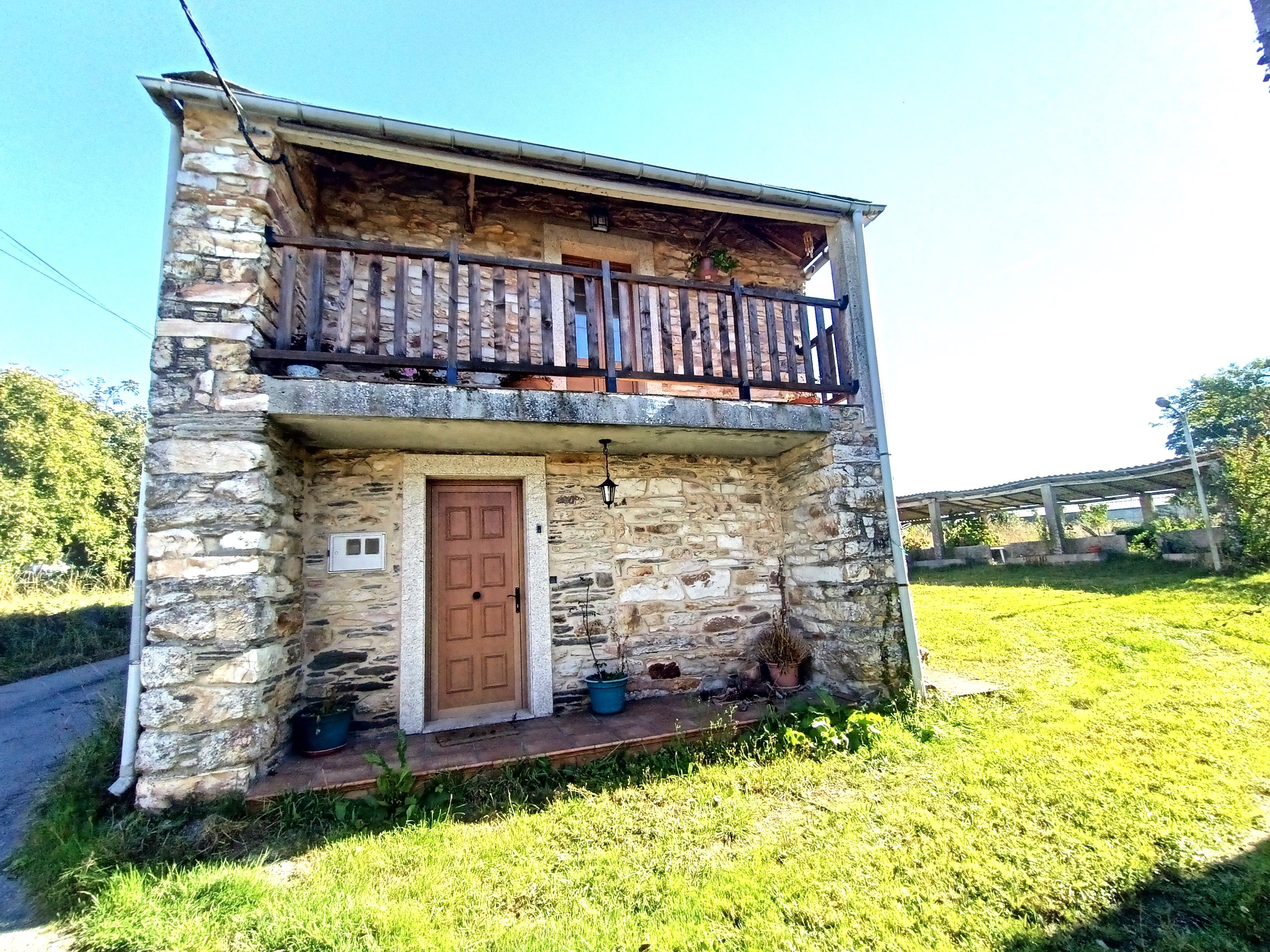 Exterior view of Country house for sale in Vilalba  with Heating, Private garden and Terrace