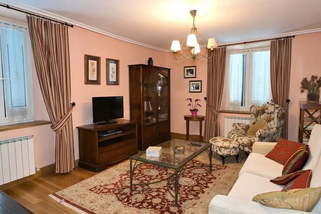 Living room of Flat for sale in Aretxabaleta  with Heating, Storage room and Furnished