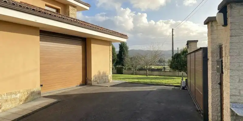 Vista exterior de Casa o chalet en venta en Siero con Jardín privado, Terraza y Trastero