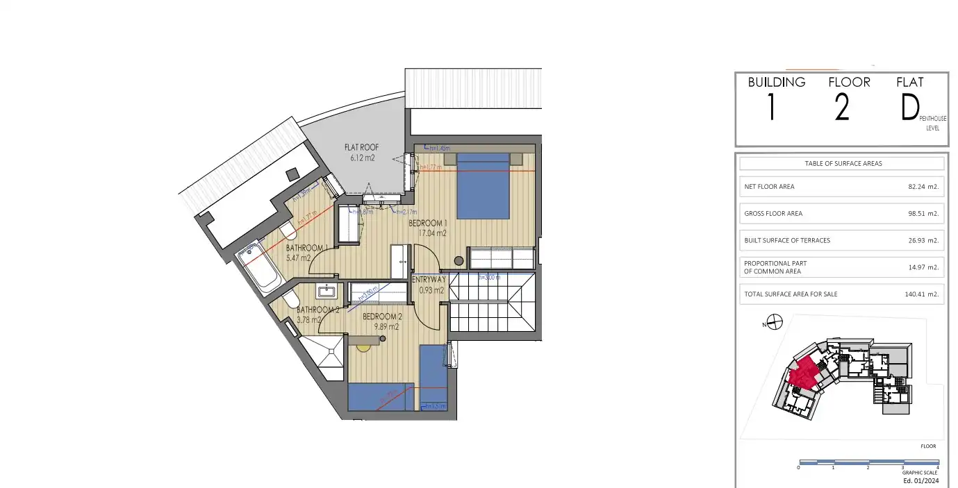 Apartamento en venta en Jávea / Xàbia con Terraza y Piscina