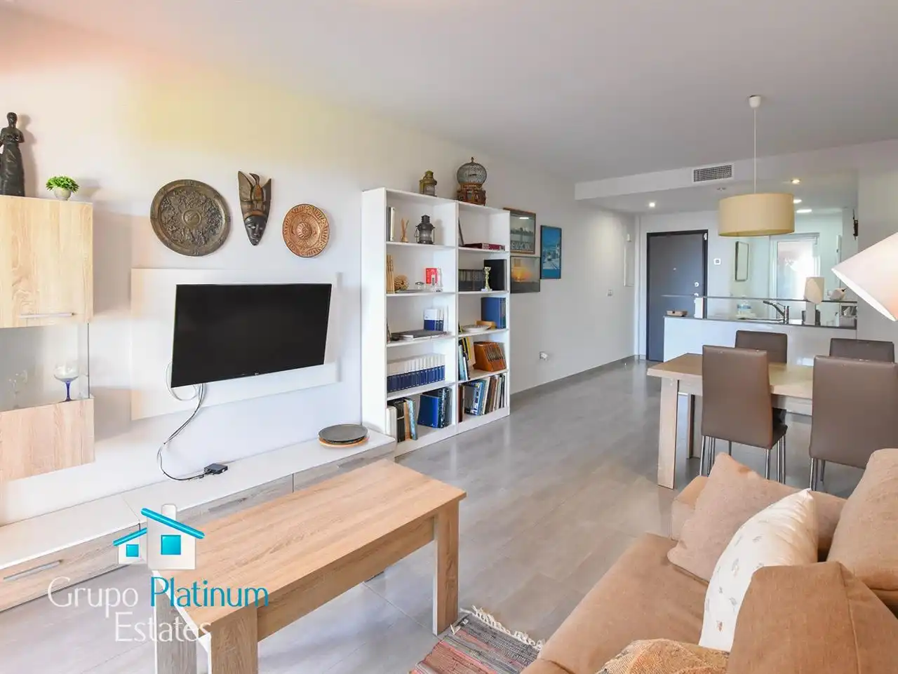 Living room of Apartments for sale in Pulpí  with Air Conditioner, Heating and Terrace