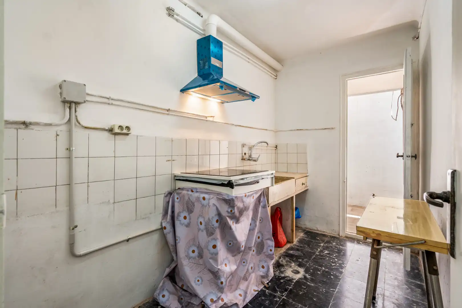 Cocina de Piso en venta en Barcelona con Alarma