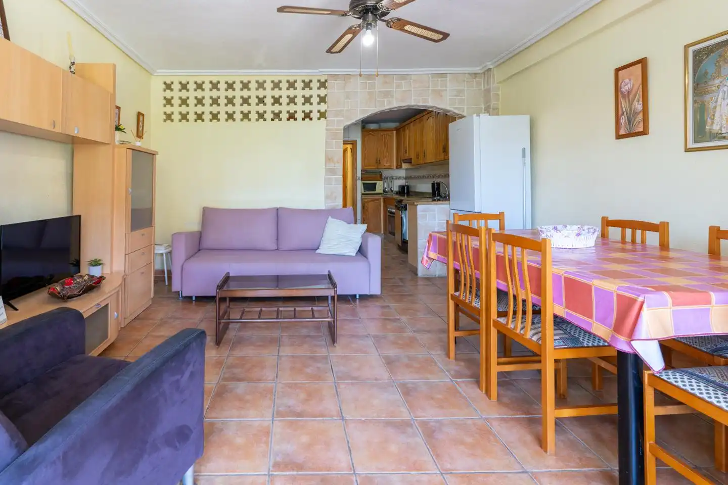 Living room of Apartments for sale in Santa Pola  with Terrace and Furnished