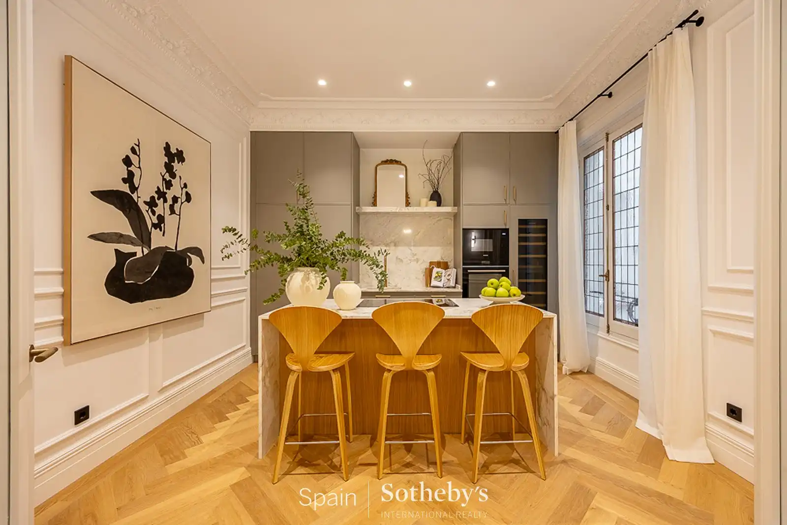 Cocina de Apartamento en venta en Madrid con Aire acondicionado, Calefacción y Terraza