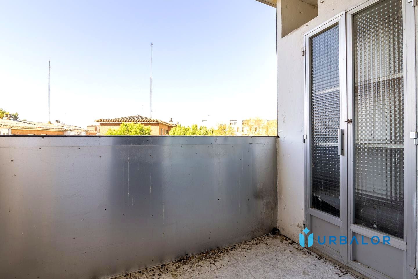 Balcony of Flat for sale in  Madrid Capital  with Air Conditioner, Heating and Terrace