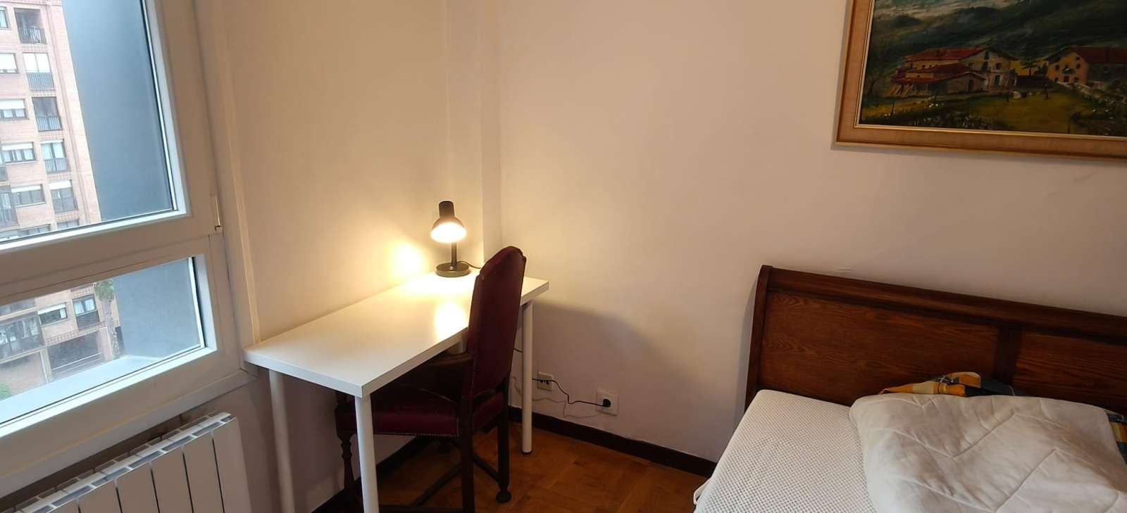 Habitación de Apartamento para compartir en Bilbao  con Aire acondicionado, Calefacción y Terraza