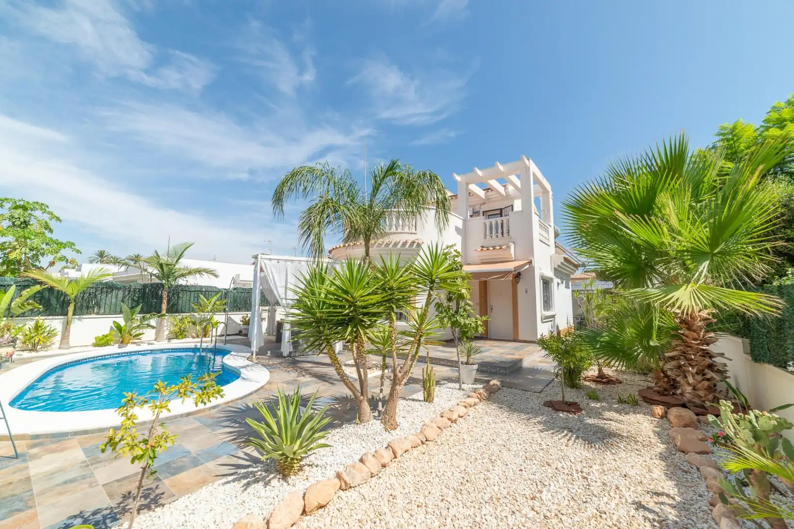 Villa con terrazza in vendita a Santiago de la Ribera, imagen 2