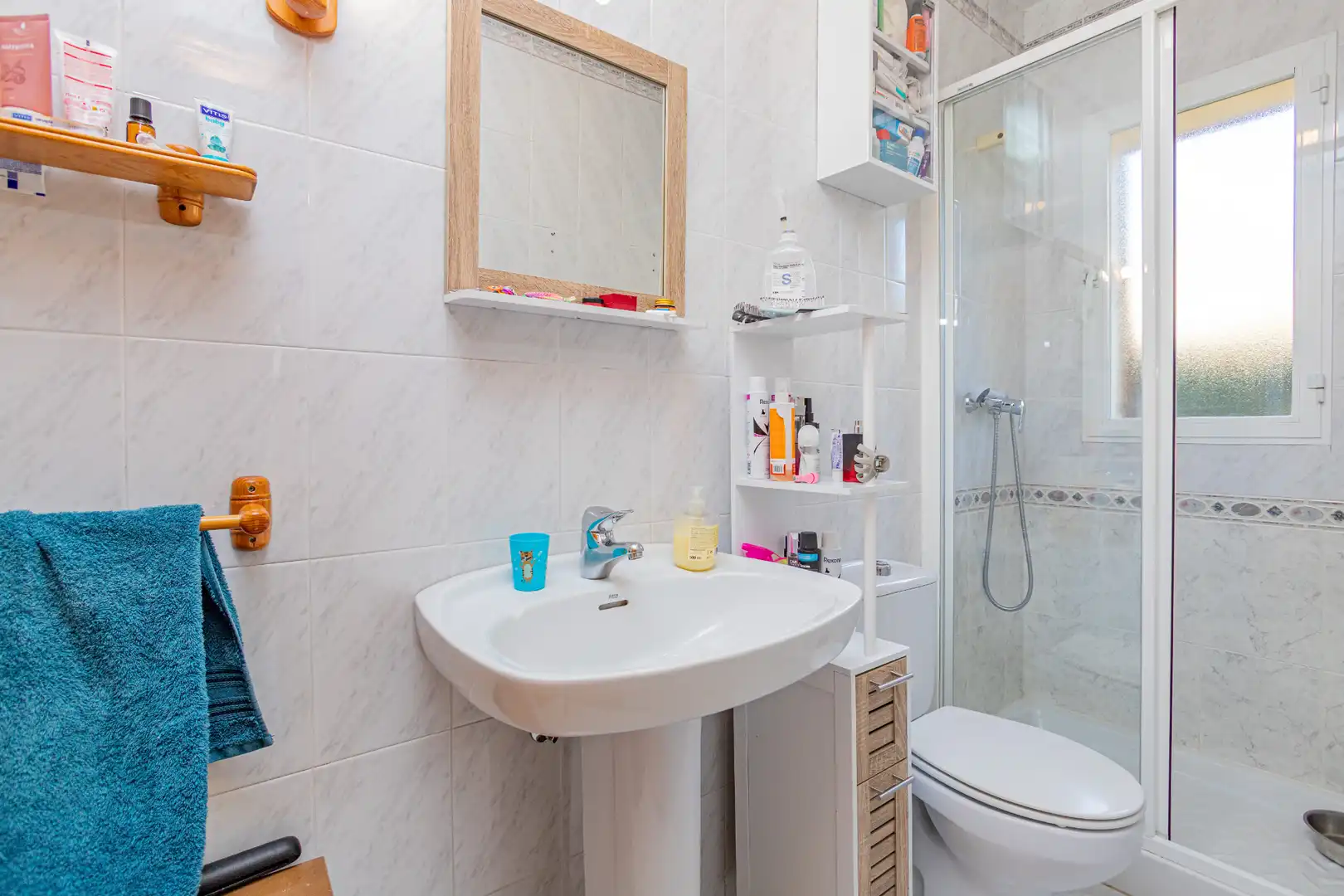 Baño de Casa o chalet en venta en Manzanares El Real con Calefacción, Jardín privado y Amueblado