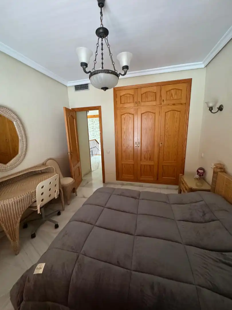 Bedroom of Houses for sale in Roquetas de Mar  with Air Conditioner, Heating and Private garden