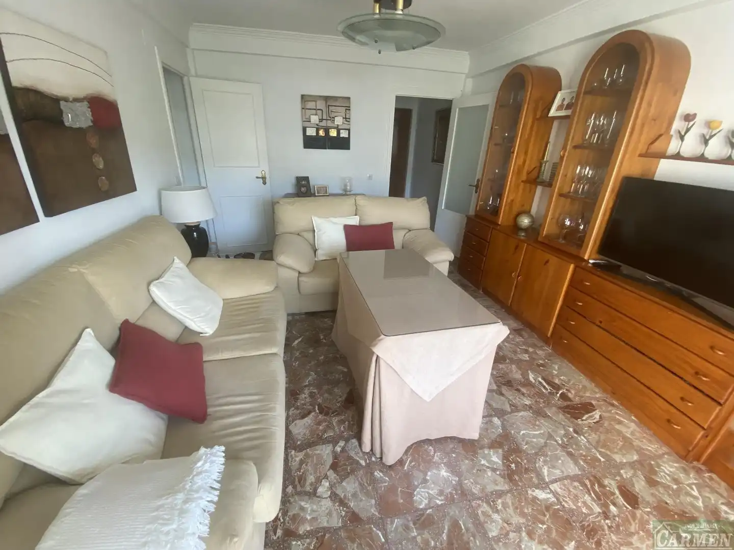 Sala de estar de Piso en venta en Jerez de la Frontera con Aire acondicionado y Calefacción