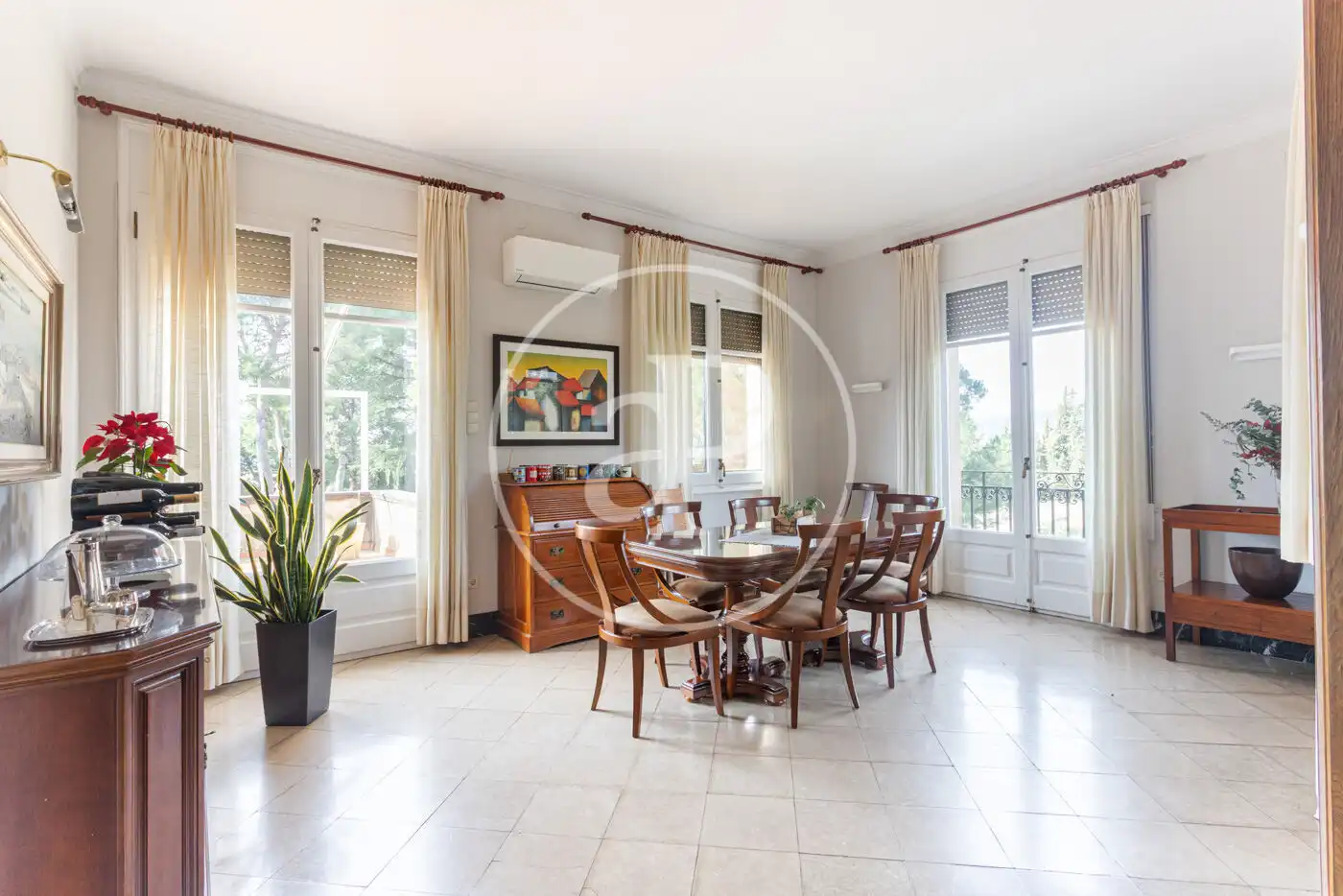 Dining room of Houses for sale in Terrassa  with Heating, Private garden and Terrace