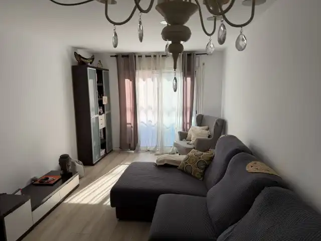 Sala d'estar de Àtic en venda en Girona amb Calefacció, Forn i Microones