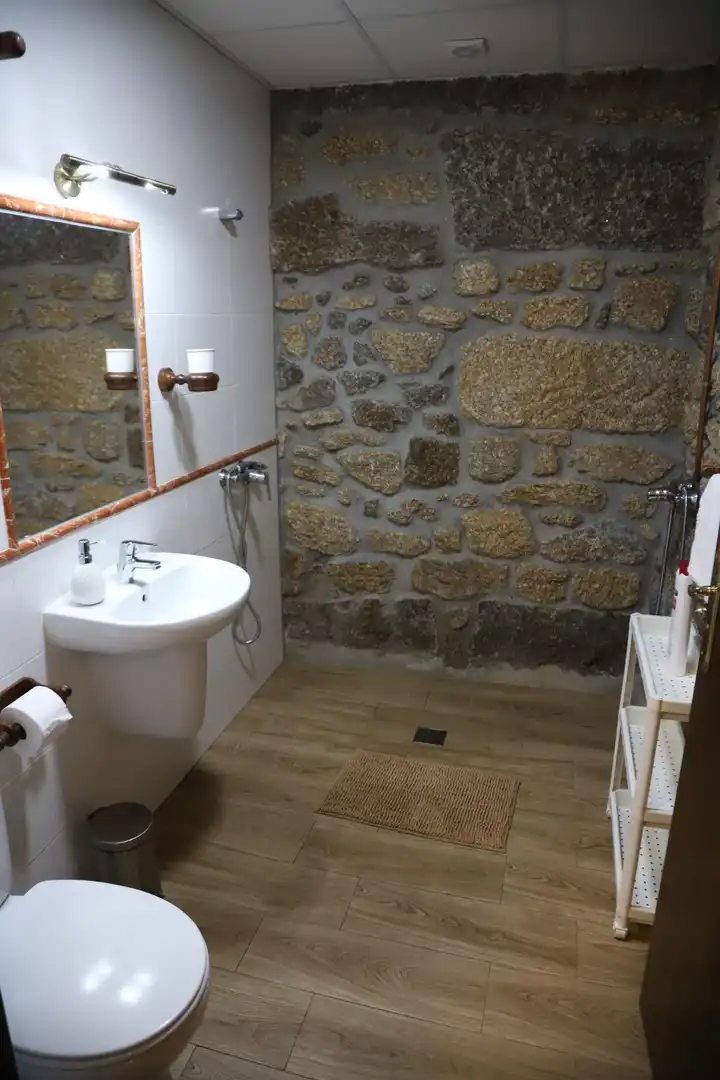 Baño de Casa o chalet en venta en Portas con Jardín privado, Terraza y Trastero