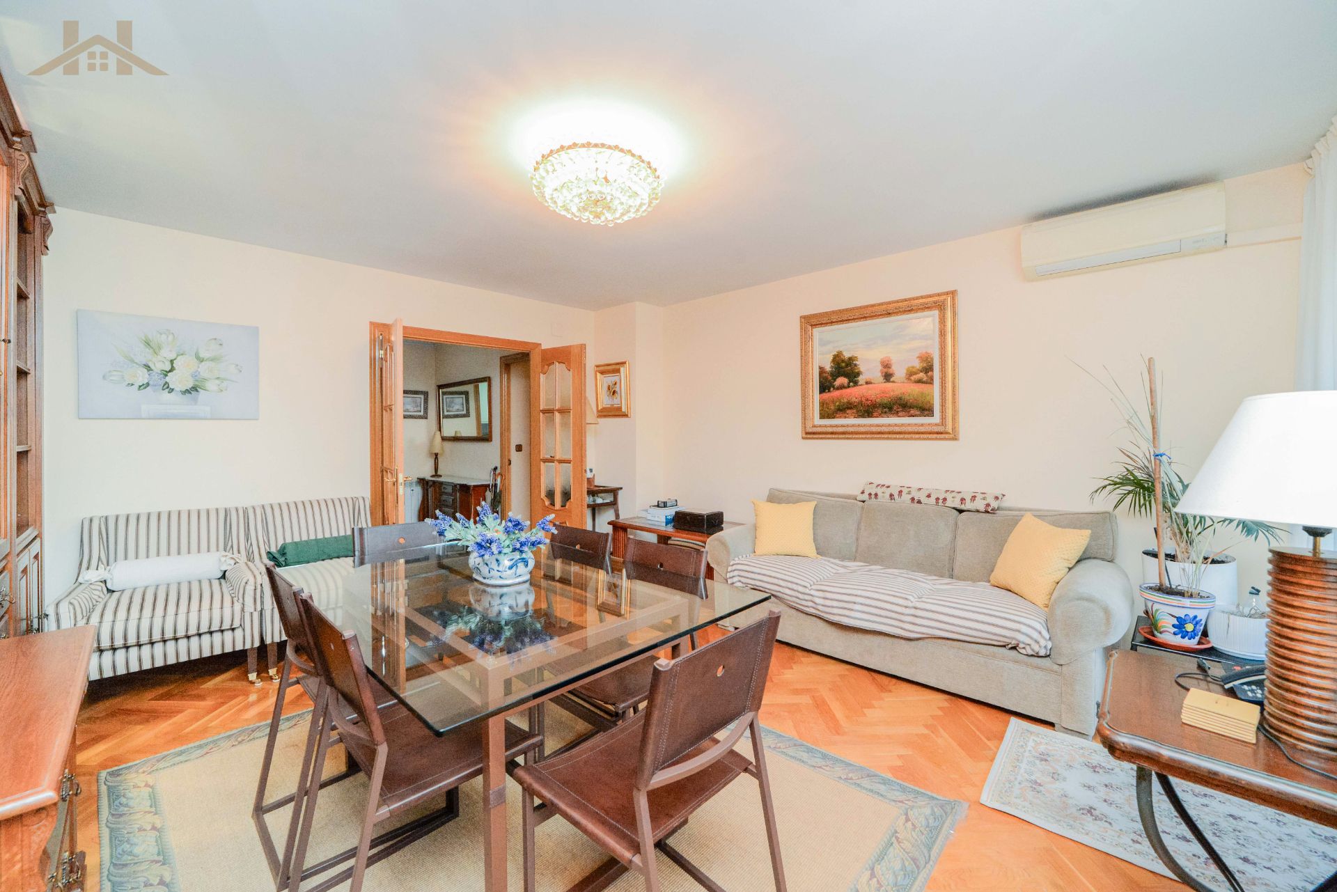 Living room of Flat for sale in San Sebastián de los Reyes  with Air Conditioner, Heating and Terrace