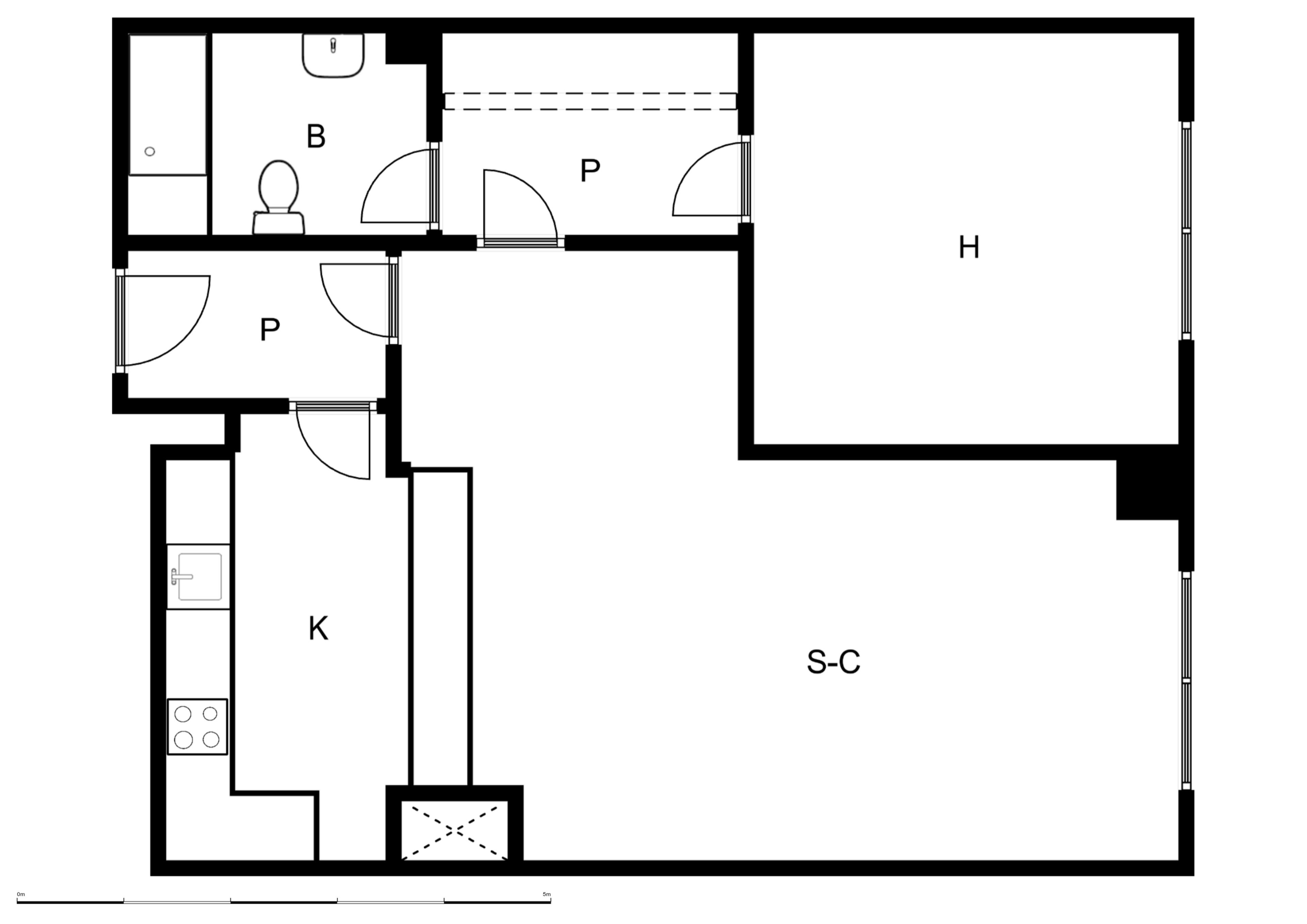 Flat for sale in  Madrid Capital  with Heating and Oven