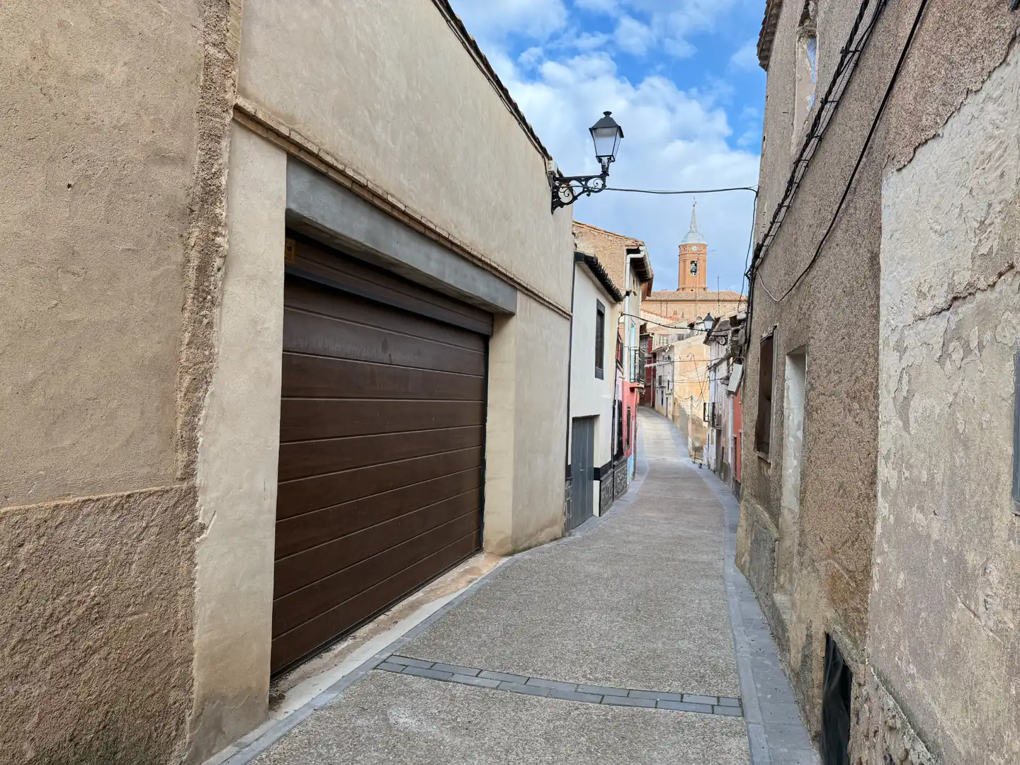 Vista exterior de Casa o xalet en venda en Calatorao amb Calefacció, Jardí privat i Terrassa
