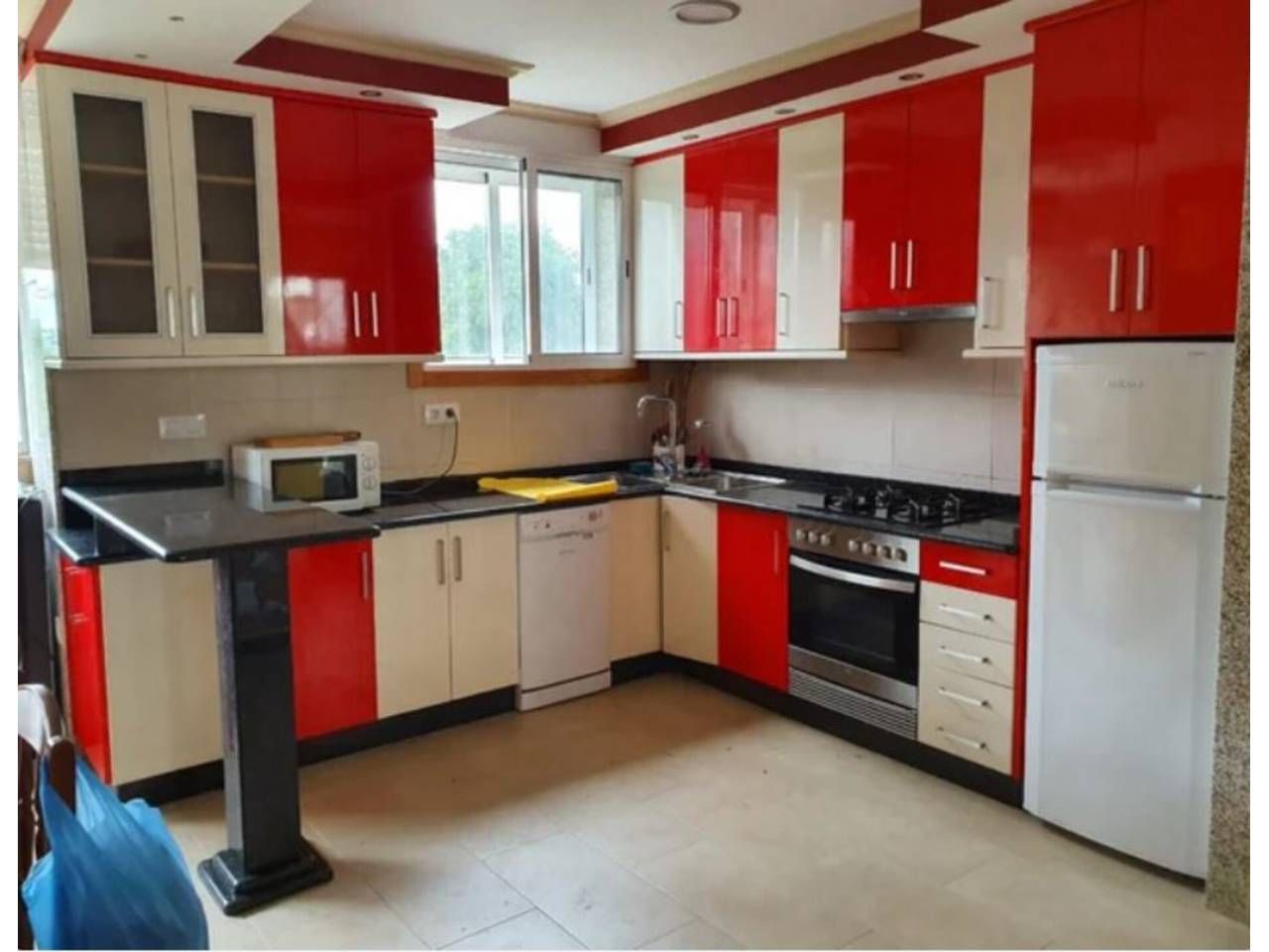 Kitchen of Flat for sale in Celanova  with Furnished and Balcony
