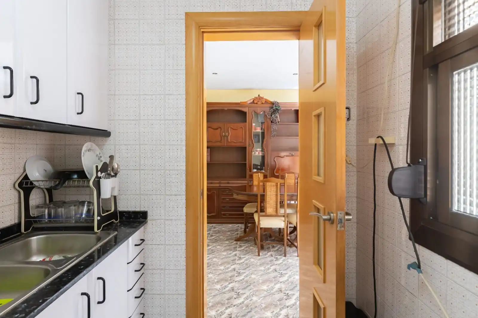 Cocina de Piso en venta en Badalona con Calefacción