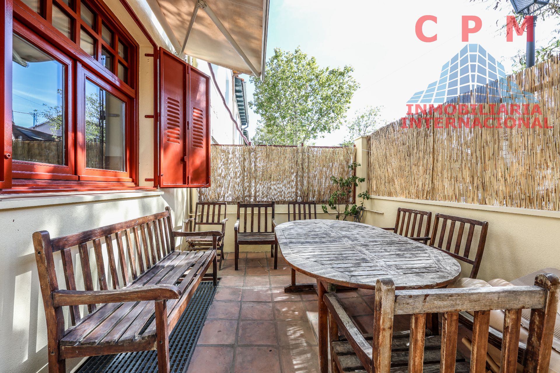 Terrace of Single-family semi-detached to rent in  Madrid Capital  with Air Conditioner, Heating and Parquet flooring