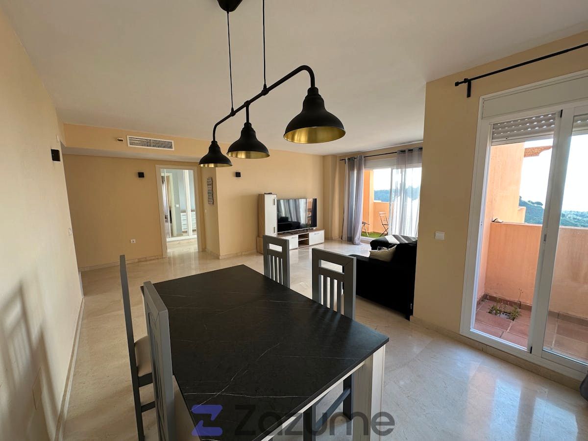 Dining room of Flat for rent in Mijas  with Air Conditioner, Heating and Terrace