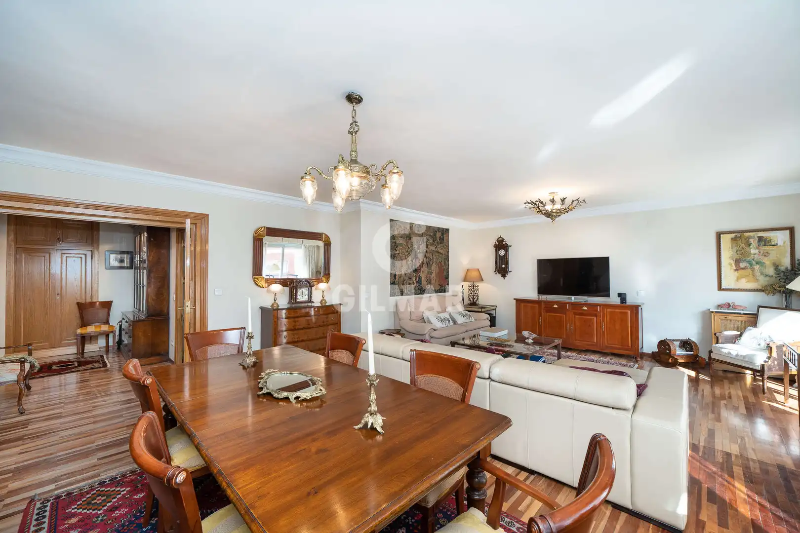 Esszimmer von Wohnung zum Verkauf in Madrid mit Heizung, Abstellraum und Balkon