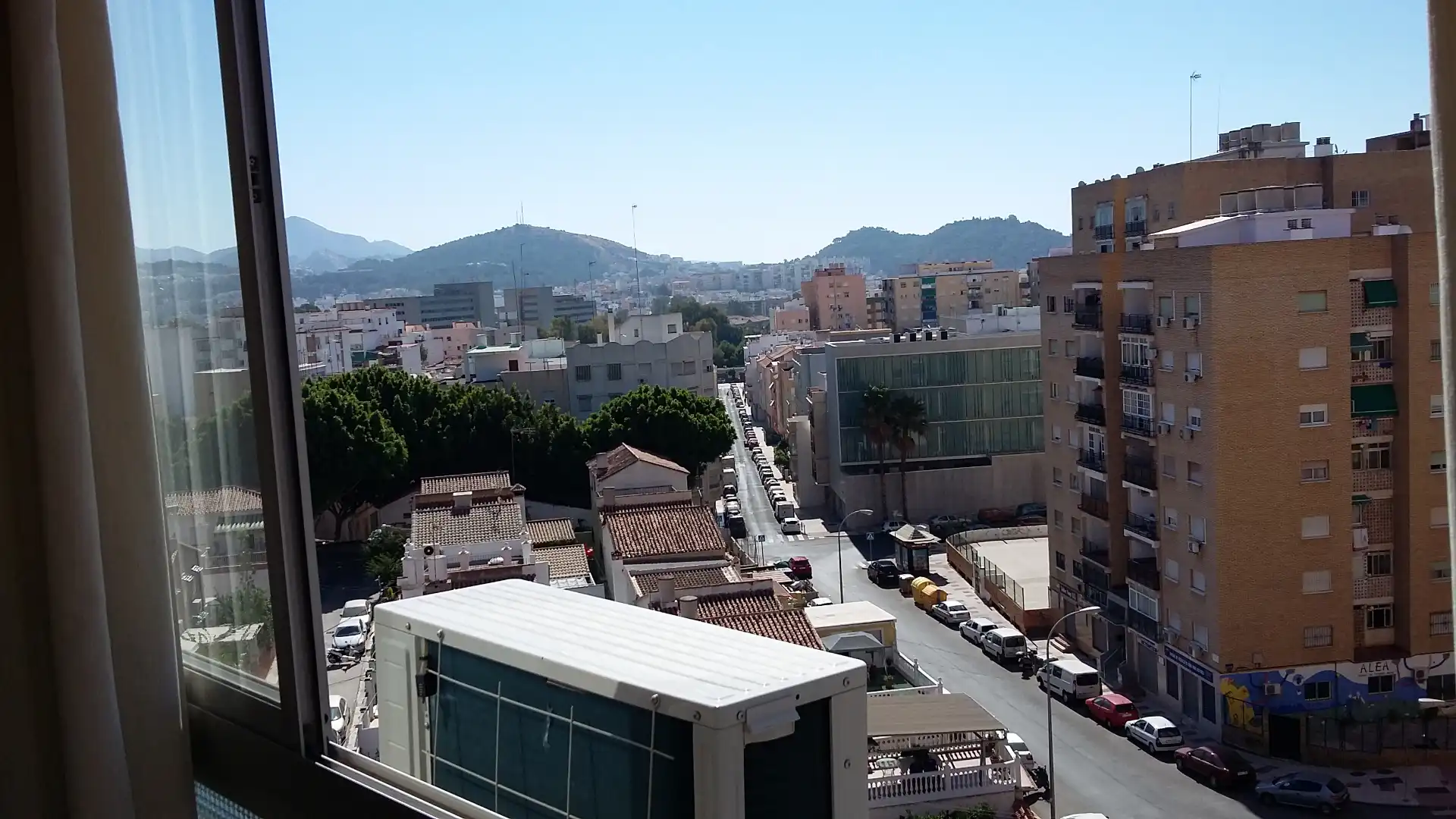 Vista exterior de Pis de lloguer en Málaga amb Aire condicionat, Calefacció i Moblat