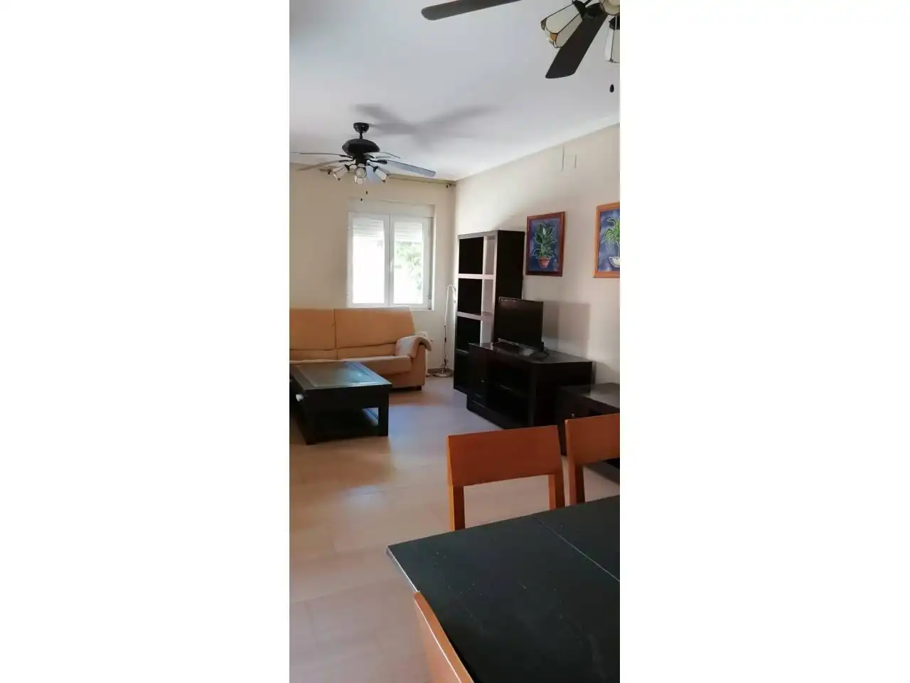 Sala d'estar de Pis de lloguer en Toledo amb Aire condicionat, Calefacció i Moblat