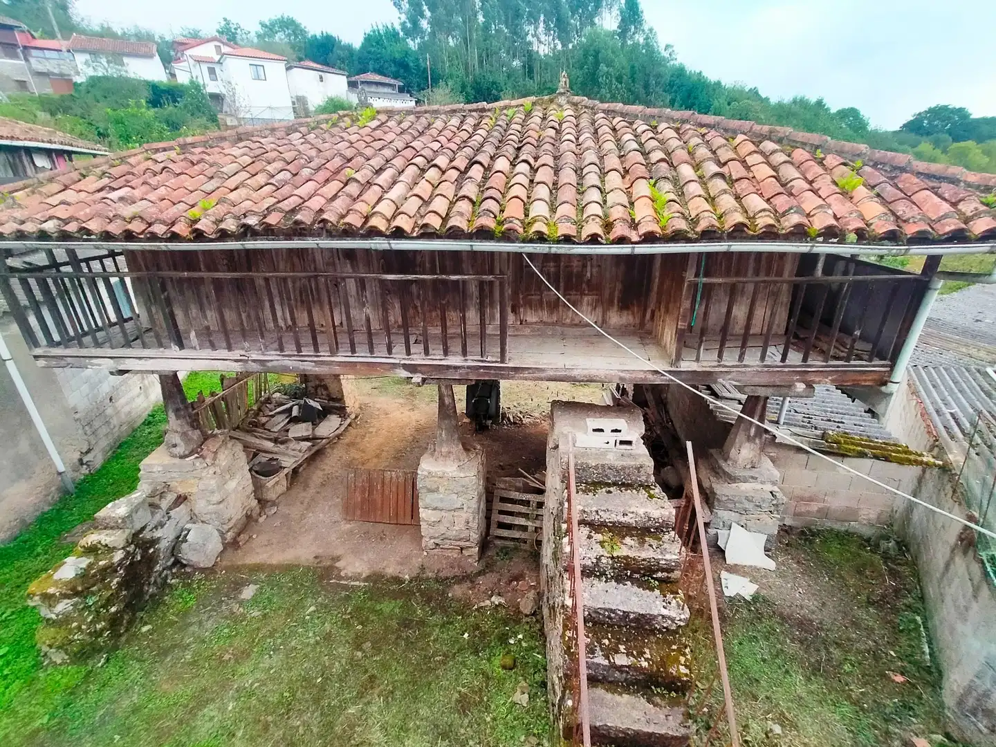 Vista exterior de Finca rústica en venta en Pravia con Calefacción, Jardín privado y Trastero