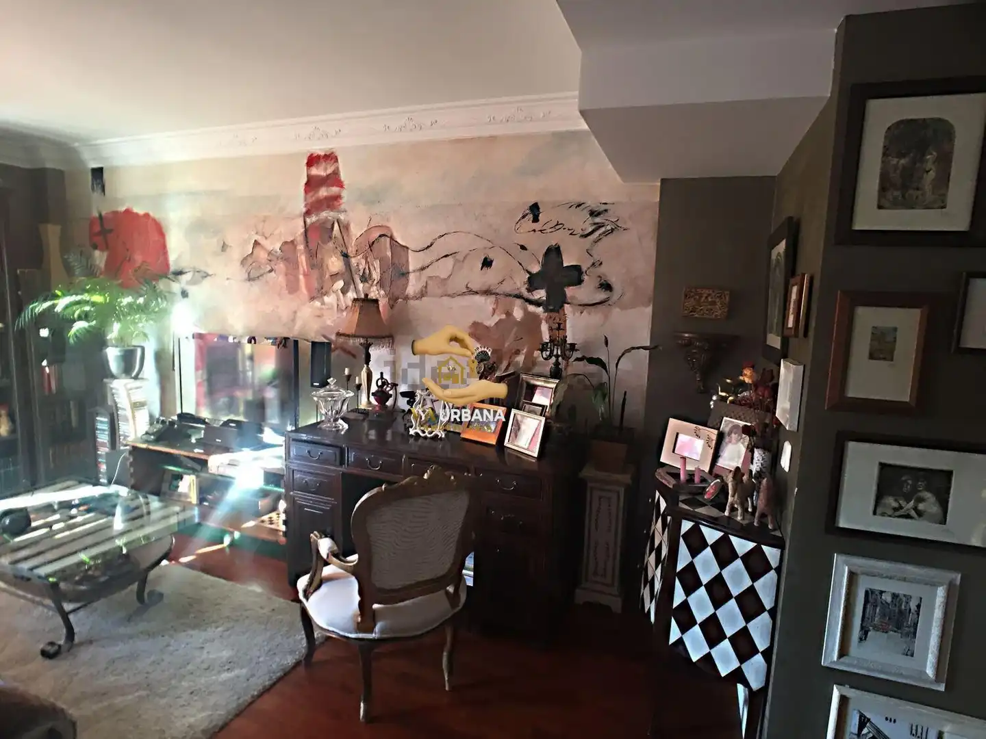 Wohnzimmer von Wohnung zum Verkauf in Salamanca mit Heizung, Privatgarten und Terrasse