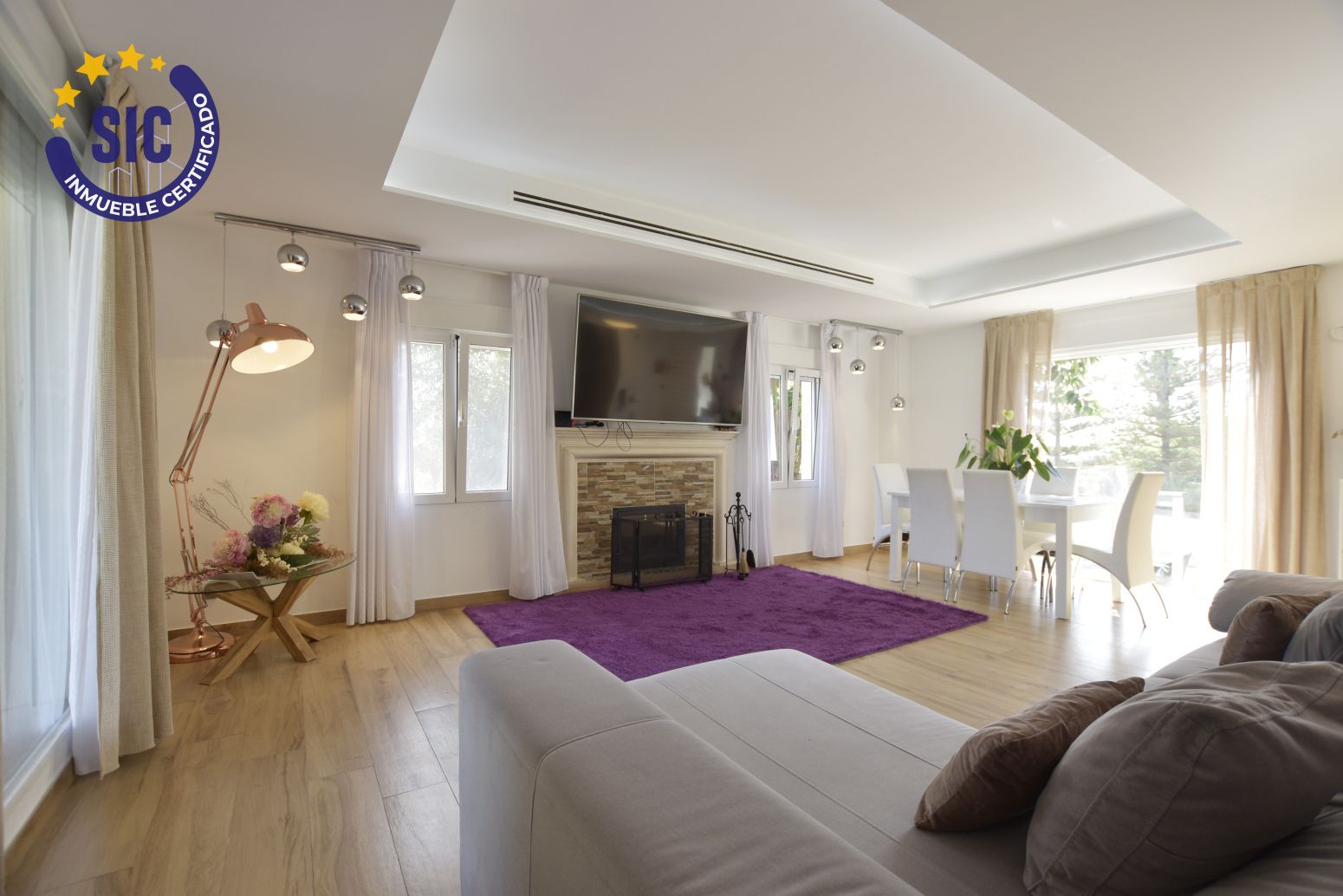 Sala d'estar de Casa o xalet en venda en Náquera amb Aire condicionat, Calefacció i Jardí privat