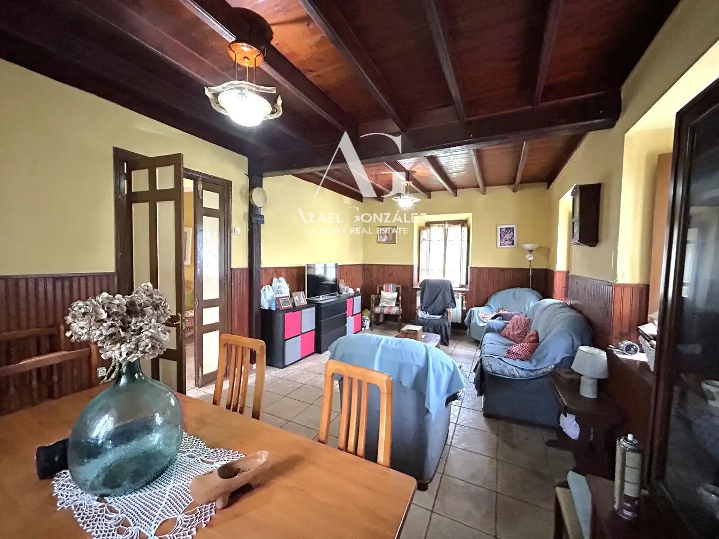 Living room of Houses for sale in Peñamellera Baja  with Private garden, Terrace and Storage room