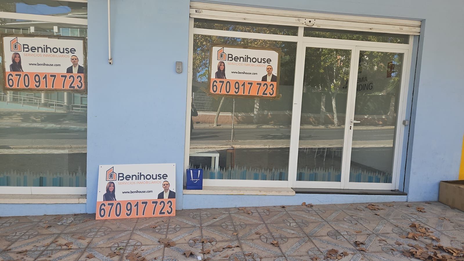 Vista exterior de Local de lloguer en Benidorm