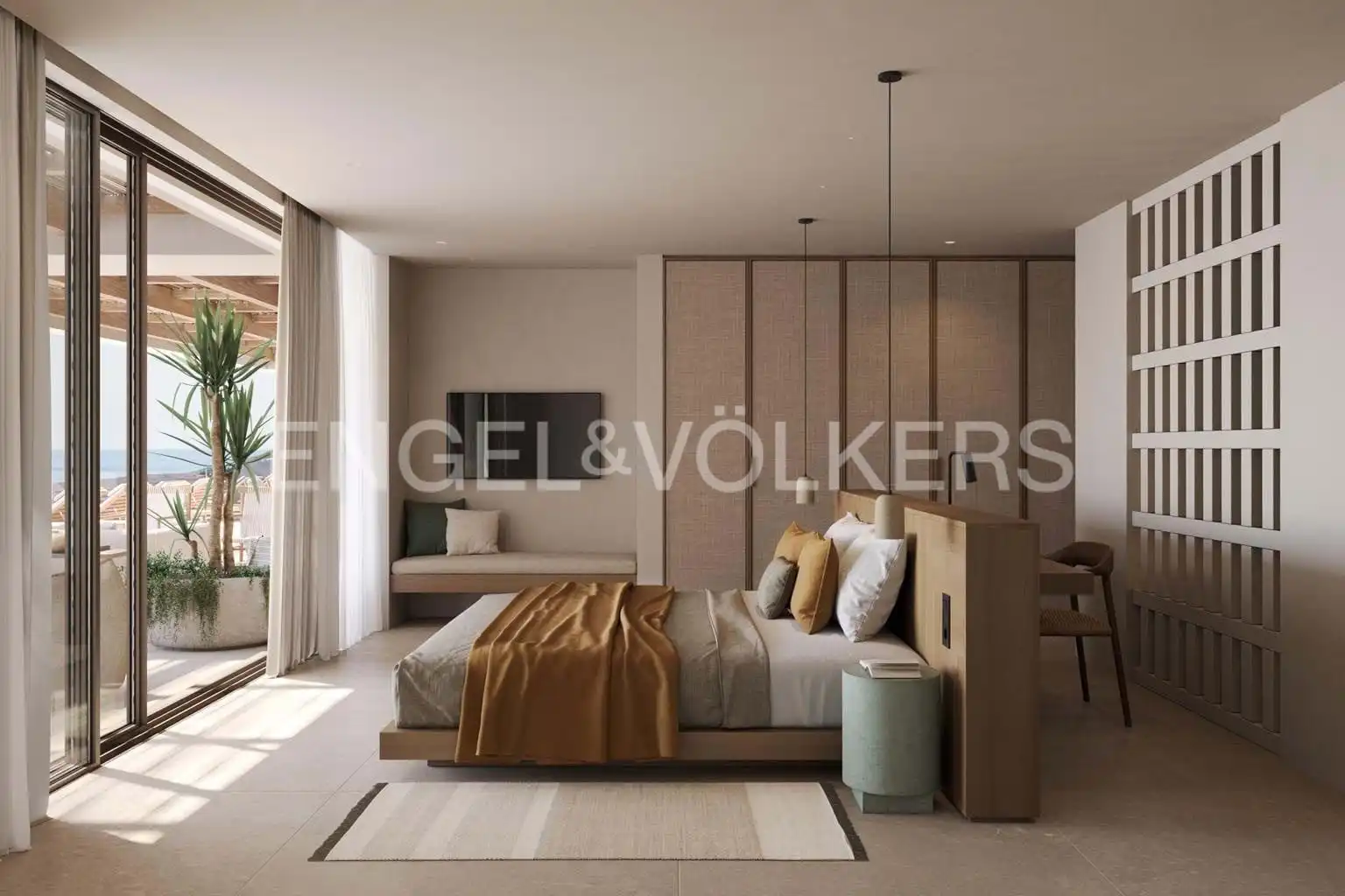 Habitación de Casa o chalet en venta en Adeje con Aire acondicionado, Terraza y Piscina