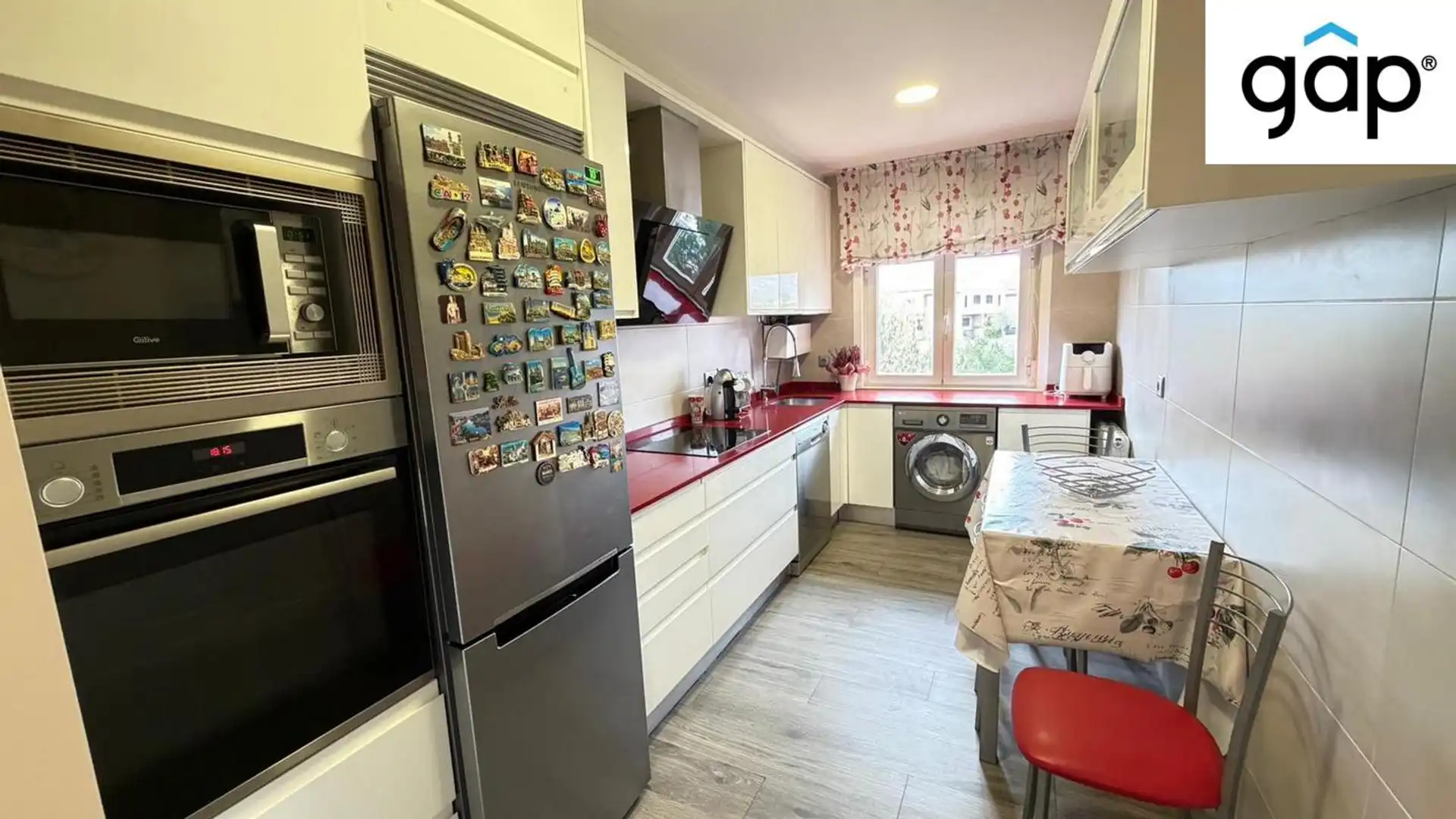 Kitchen of Flat for sale in Cuenca Capital  with Heating, Storage room and Furnished