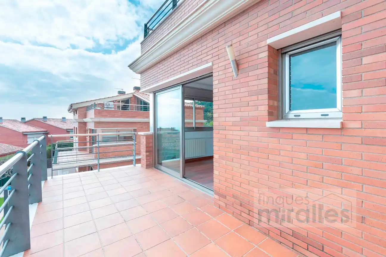 Terrassa de Casa adosada en venda en Vilassar de Dalt amb Aire condicionat, Calefacció i Jardí privat