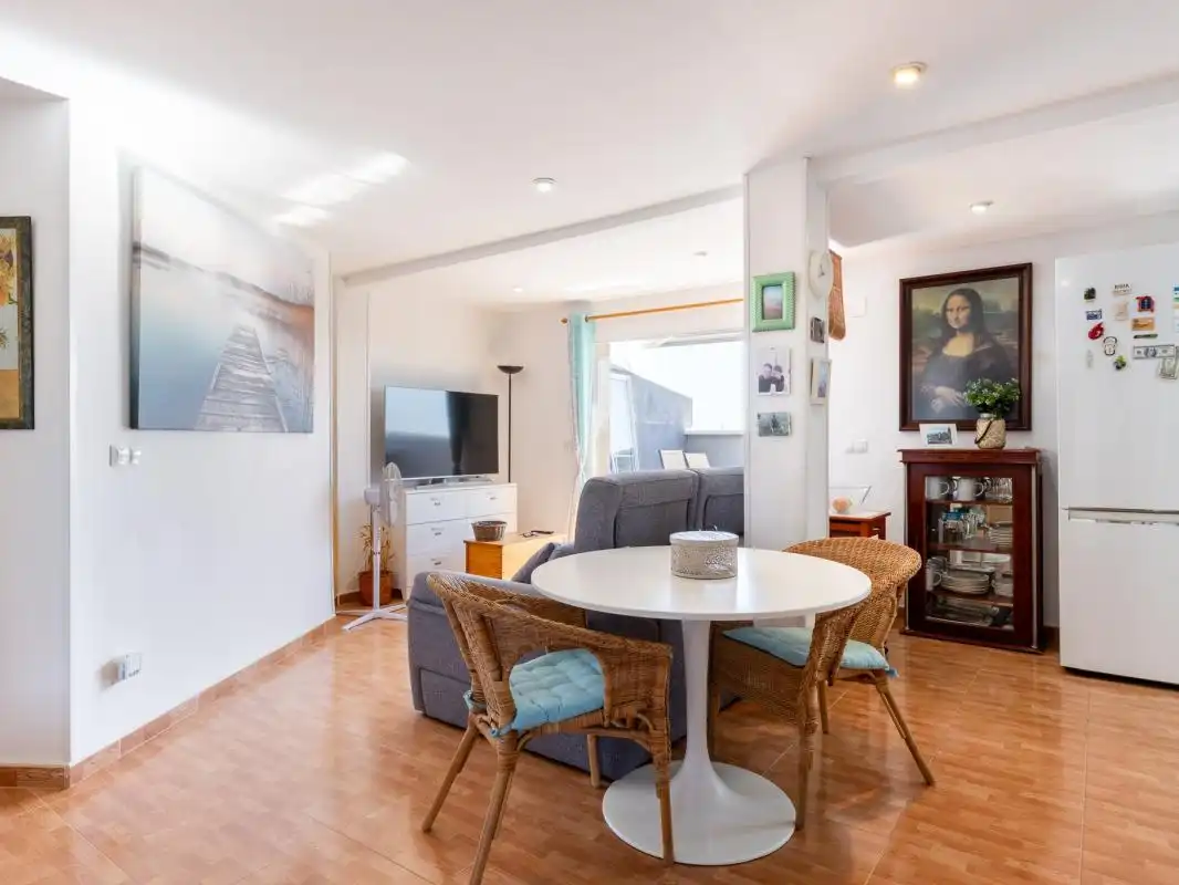 Sala de estar de Ático en venta en Cullera con Calefacción y Amueblado