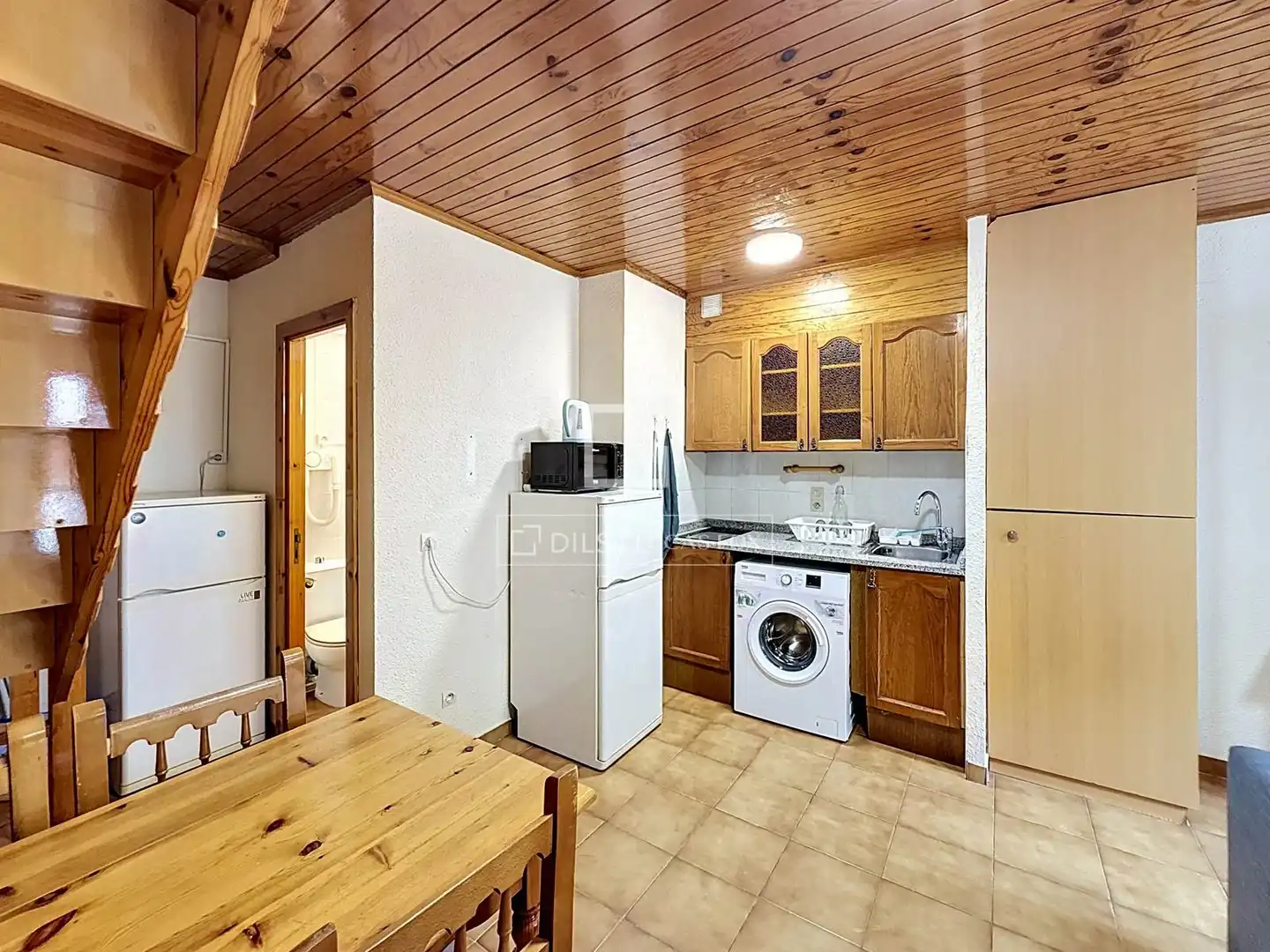 Cocina de Piso de alquiler en Canillo con Calefacción, Parquet y Terraza